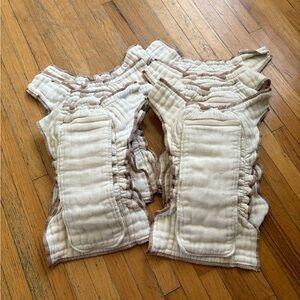 Cloth-eez organic unbleached workhorse diapers size Large
